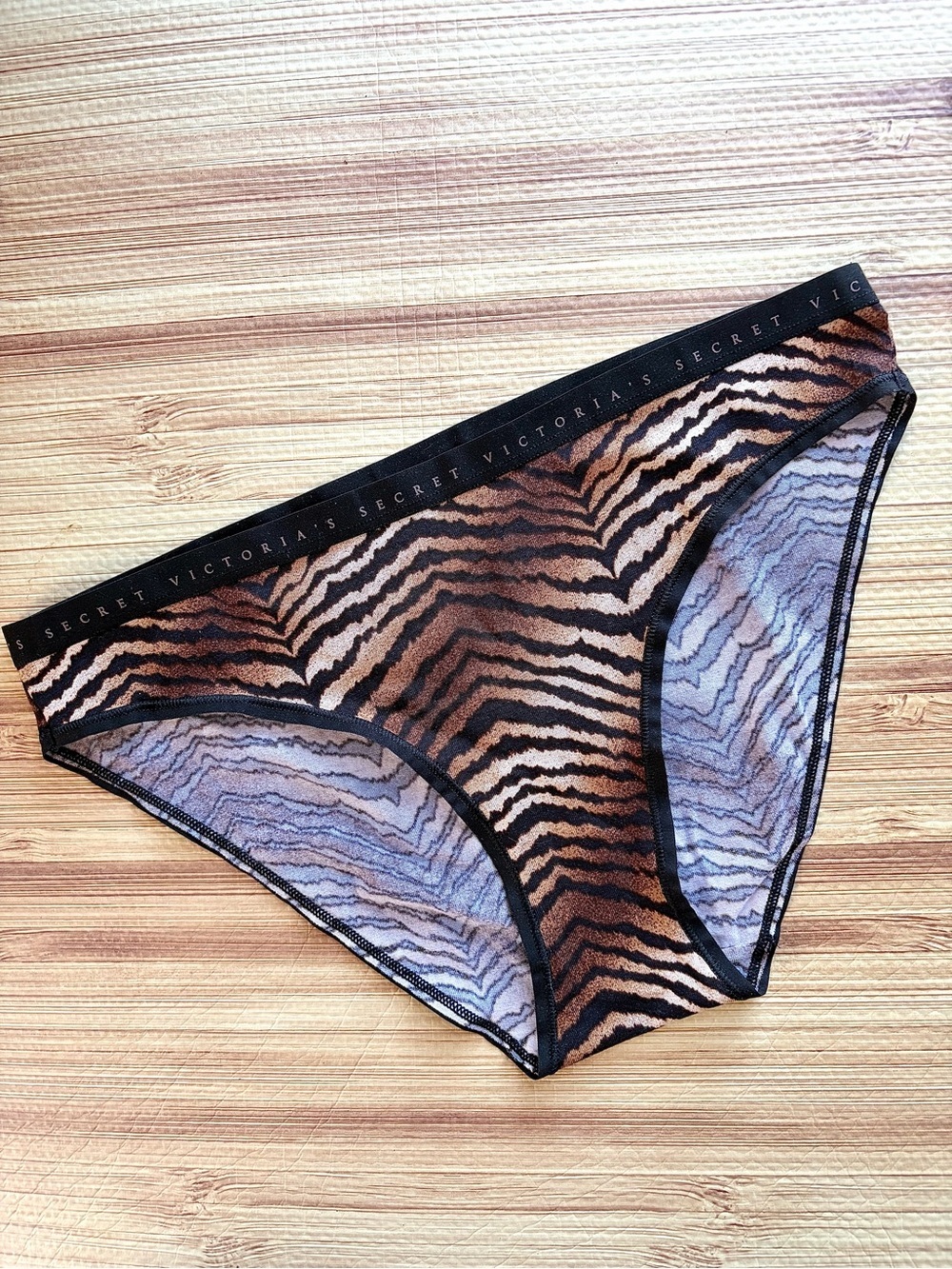 Victoria's Secret Stretch Cotton Bikini Panty in the Tiger Stripe pattern